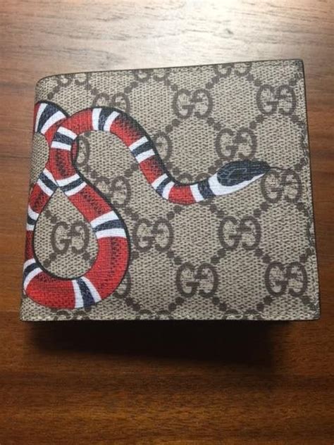 gucci bookbag with snake|gucci snakeskin wallet.